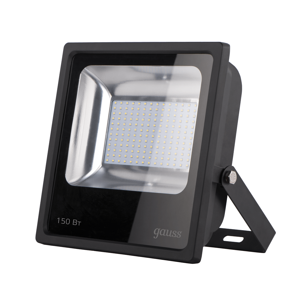 Прожектор Gauss LED Qplus 150W 14000lm IP65 6500К черный 1/10