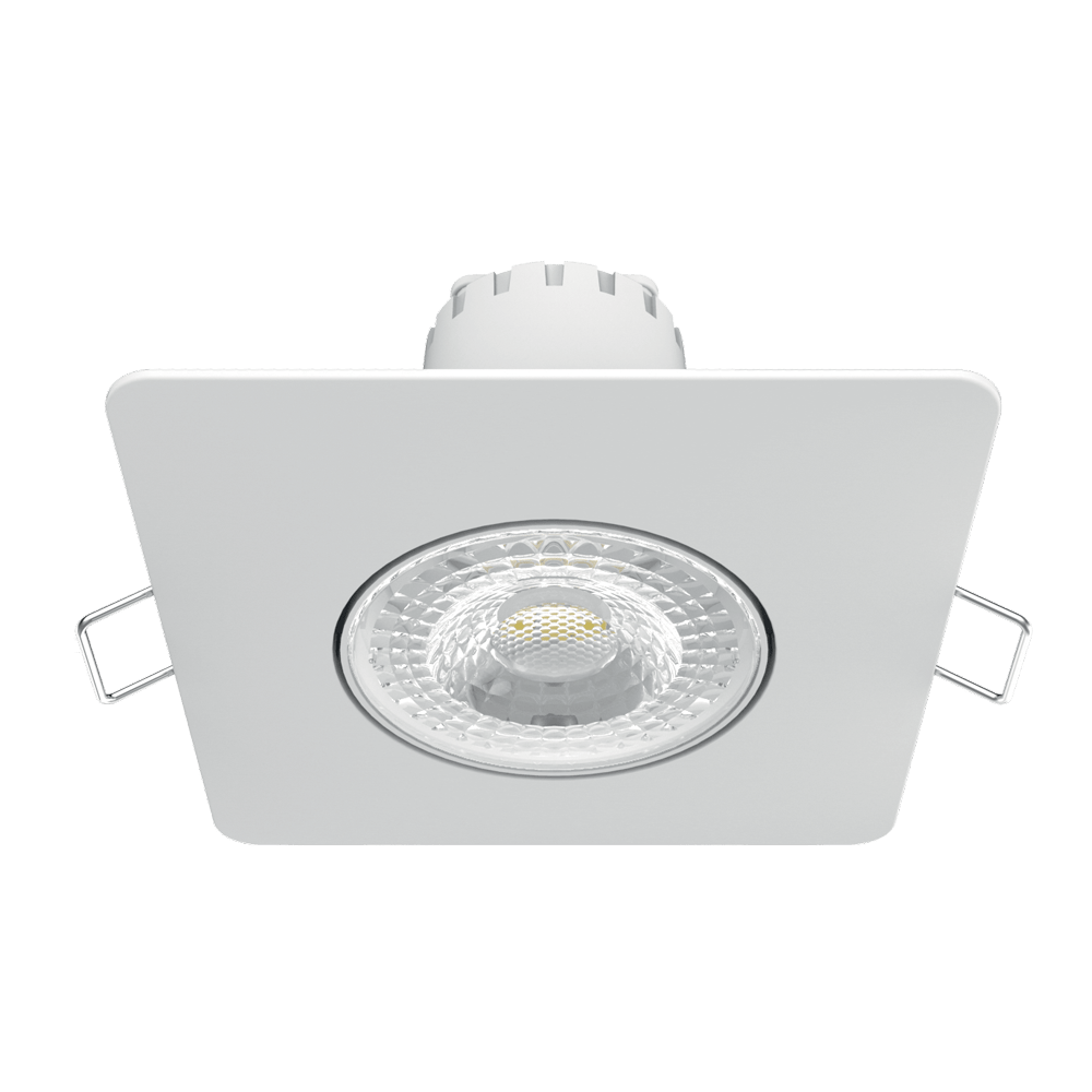 Светильник Gauss Квадрат. Белый, 6W,90х90х56, Ø65мм  500 Lm LED 2700K 1/40