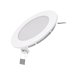 Встраиваемый светильник Gauss ультратонкий круглый IP20 6W,120х22, &Oslash;105, 2700K 360лм 1/20