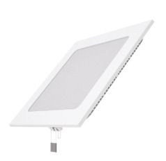 Встраиваемый светильник Gauss ультратонкий квадратный IP20 15W,170х170х22,Ø155х155,4100K 1100лм 1/20