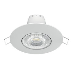 Светильник Gauss Кругл. Белый, 6W,90х90х56, Ø65мм,500 Lm LED 2700K