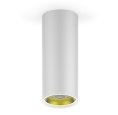 LED светильник накладной HD012 12W (белый золото) 3000K 79x200,900лм,1/30
