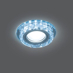 Светильник Gauss Backlight BL040 Кругл. Кристалл/Хром, Gu5.3, LED 4100K 1/40